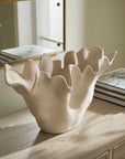 Sand Dune - Outdoor Ceramic Bowl - White