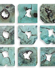 Bahati - Wood Wall Decor (Set of 9) - Blue