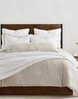 Cotton Gauze - King Stonewashed Quilt Set Set of 3 - Vintage White