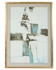 Crosswalk - Abstract Art - Gold