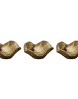 Tamarine - Wood Wall Art (Set of 3) - Light Brown