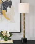 Ezra - Brass Buffet Lamp - Bronze