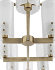 Mistie - 8 Light Linear Chandelier - Bronze