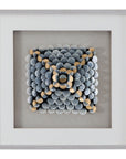 Roselle Canvas Art - Pearl Silver