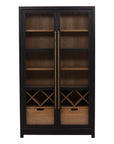 Merlot - Cabinet - Light Brown / Black