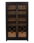 Merlot - Cabinet - Light Brown / Black