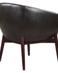 Anders - Chenille Accent Chair - Black