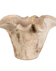 Teak Flow - Outdoor Bowl - White Wash