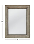 Fontana - Wall Mirror - Silver