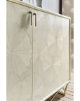 Melange - White Lotus Hall Chest - White