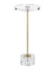 Groove - Crystal Drink Table - Gold