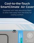 Tempur-Breeze - Tempur-ActiveBreeze Medium Hybrid Mattress - Split California King