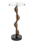 Remolino - Drink Table - Bronze
