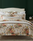 Lyocell - Queen Jardin Eucalyptus Duvet Cover Set Set of 3 - Salmon