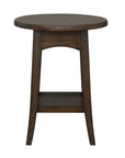 Sylvie - Accent Table - Dark Brown