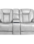 Sanibel - Power Console Loveseat - Wall Prox. Recliner With Power And Power Headrest And Lumbar, Wireless Charger