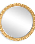 Haya - Round Mirror - Gold