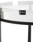 Midas - Round Accent Table - Dark Bronze