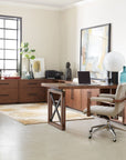 Elon - Two-Door Cabinet - Dark Brown