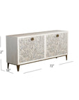 Astrid - Server - White Wash / Bone