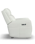 Alister - Power Gliding Recliner With Power Headrest And Lumbar