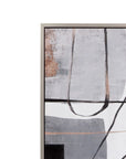 Standards Canvas Art Set of 2 - Pearl Silver
