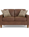 Moxy - Fabric Loveseat With Straight Track Arms