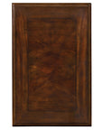Leesburg - Chairside Chest - Dark Brown