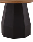 Maddie - Dining Table - Light Brown / Black