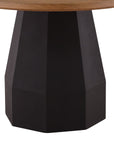 Maddie - Dining Table - Light Brown / Black