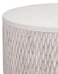 Brewer - Accent Cocktail Table - White Wash