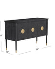 Jensen - Console Table - Black