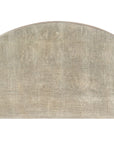 Melange - Marguerite 2-Door Demilune Chest - Pearl Silver