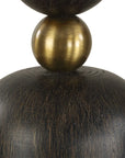 McQuinn - Table Lamp - Dark Walnut