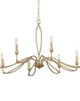 Corella - 8 Light Chandelier - Gold