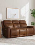 Alister - Power Gliding Sofa With Power Headrests & Lumbar