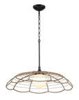 Lakeside - Indoor-Outdoor 1 Light Pendant - Black