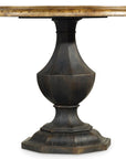 Sanctuary - Round Accent Table - Light Brown / Dark Brown