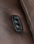 Jericho - Power Sofa With Power Headrest - Brown