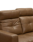 Cara - Loveseat With Power Recline, Power Headrest And Power Lumbar - Light Brown
