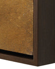 Burn - Hand Painted Canvas - Brown / Woodtone