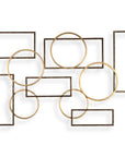 Elias - Wall Art - Bronze And Gold