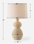 Pueblo - Fired Clay Table Lamp