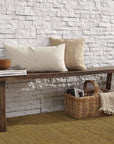 Antique - Simple Bench - Dark Brown