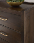 Mercer Street - Chest 5 Drawer - Dark Roast