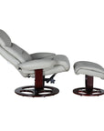 Dawson - Swivel Pedestal Recliner And Ottoman