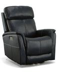 View - Power Swivel Recliner With Power Headrest