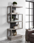 Nicasia - Modern Etagere - Silver