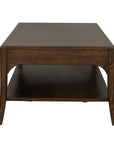 Sylvie - Rectangular Coffee Table - Dark Brown