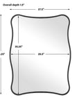 Pavia - Curvy Vanity Mirror